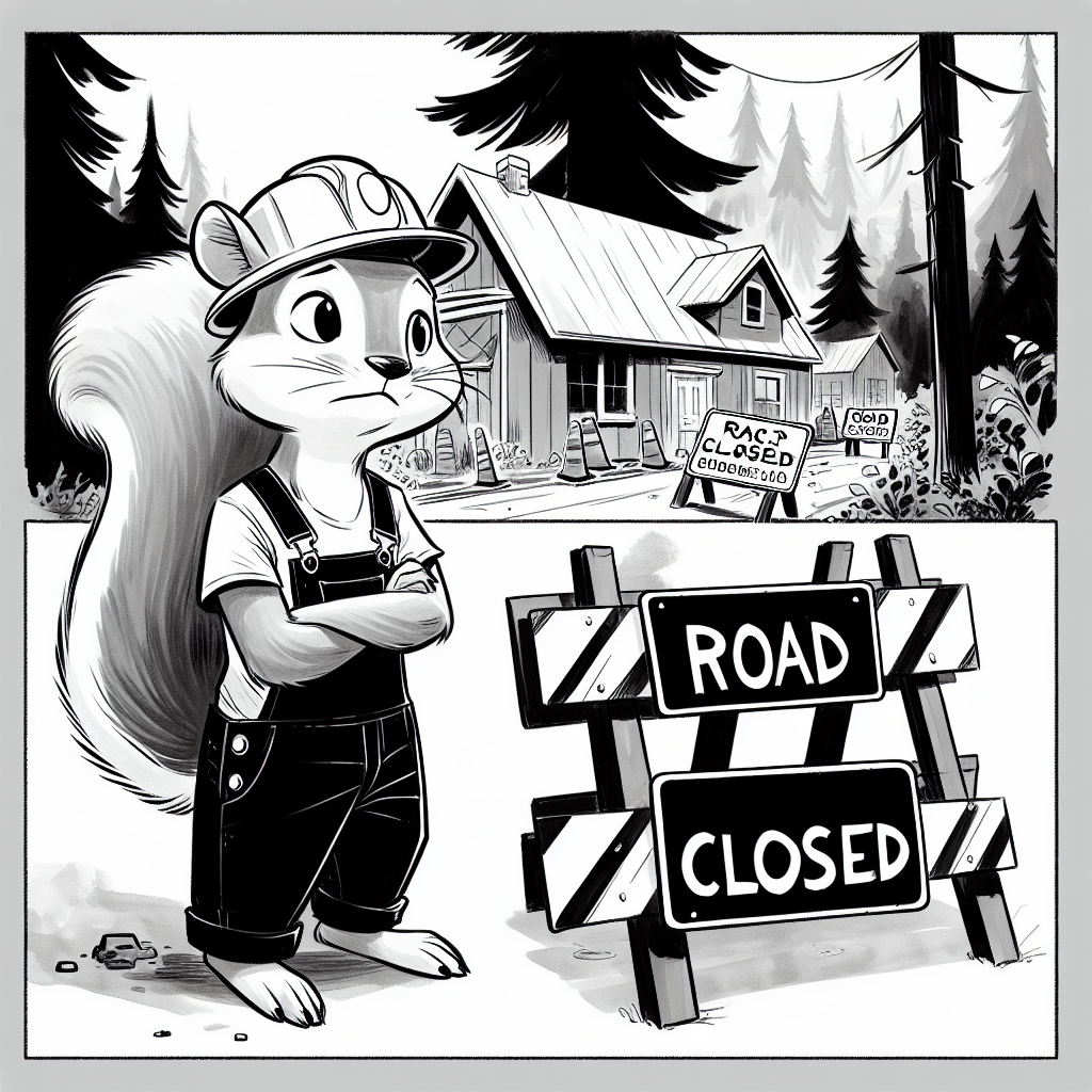 “I thought this was the shortcut to my nut stash!”